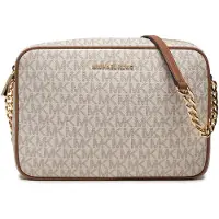 Michael Kors Large East West Crossbody Vanilla Größe: OS | Handtaschen Outlet | Damen | Weiß