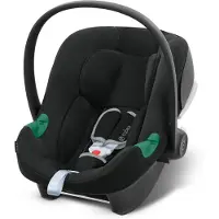 Cybex Aton B2 i-Size Babyschale inkl. Basis & Zubehör, Volcano Black