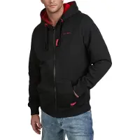 DENIMFY Sweatjacke Herren mit Kapuze Reißverschluss Regular Fit DFLeo Regular Fit XXL