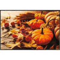 Kleen-Tex Fußmatte "Pumpkin Glow", rechteckig, 7 mm Höhe, waschbar und trocknergeeignet