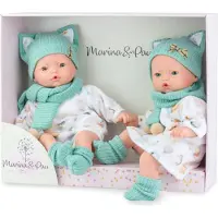 Perletti Pitus Twins Puppe 40 Cm
