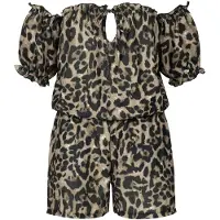 Cloud5ive Playsuit with 2-Pockets brown/black M