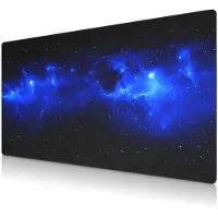 Titanwolf Gaming Mauspad XXXL 1600x800 mm, Space Design, rutschfest, Schreibtischunterlage, abwaschbar