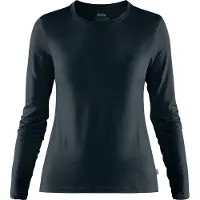 Fjällräven Abisko Wool LS W dark navy (555) M