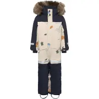 Didriksons Schneeanzug - Bjärven - Winter Ocean Multi Reflex - - 120 - Schneeanzüge