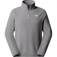 The North Face - Fleecejacke mit Reißverschluss – Herren – Glacier Fleece 1/4 Zip - M Glacier Fleece 1/4 Zip Jacket TNF Mid Grey Heather