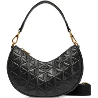 Lacoste Schultertasche Umhängetasche Maheki Moon Bag Noir schwarz