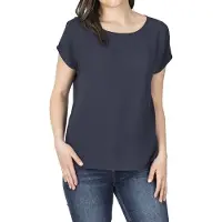 DENIMFY Bluse DFJule in Blau | Gr.: S