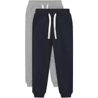 Minymo MIBoys Jungen Hose Sweathose 2er Pack Baumwollmischung regular fit