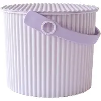 Hachiman Aufbewahrungseimer Omnioutil Mini, Kunststoff, Lavendel, 4 L, 247340
