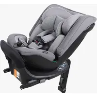 Beemoo Rotate i-Size Kindersitz, Mineral Grey