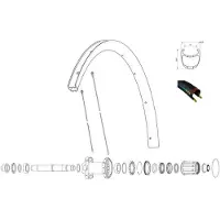 Mavic Ksyrium Pro Carbon Sl Clincher Hr Hinterradfelge