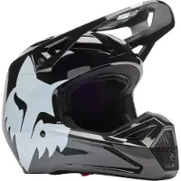 FOX V1 Shield Schwarz Motocrosshelm Größe 2XL