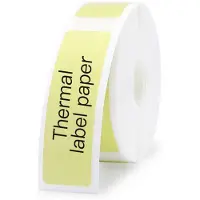 Niimbot Etiketten (Rolle) 40 x 12 mm Gelb 160 St. A2A68301301 Universal-Etiket