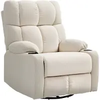 HOMCOM Relaxsessel-88L x 96B x 108H cm-Beige | Gr.: onesize