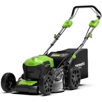 Greenworks 40V Rasenmäher 46cm mit Radantrieb - 2x 4Ah Akkus