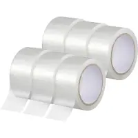 Toolcraft TO-10187127 Packband Transparent (L x B) 66 m x 50 mm 6 St.