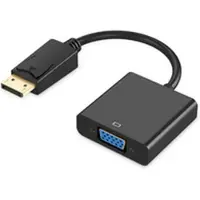 Ewent Adapter EC1454 DisplayPort auf VGA Full HD Schwarz