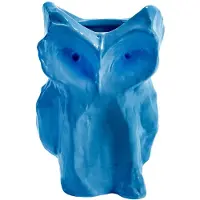 Serax Vase Owl L Midnight Creatures Blue 19,5 x 19,5 x 30 cm