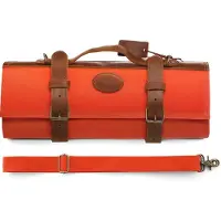 Xinzuo - Tragetaschen aus Canvas/Leder - 43x15x15 cm - 900 Gramm - Orange