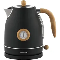 Klausberg Wasserkocher KB-7907 1,7L mit Thermometer schwarz