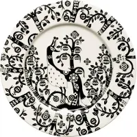 Iittala Essensteller Taika Schwarz 22 cm