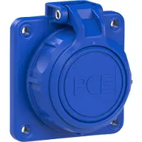 Pce Anbaudose Nautilus, IP68, 75x75 mm, mit Klappdeckel