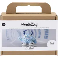 Creativ Company 977652, Bastelset für Kinder, 6 Jahr(e), Hellblau