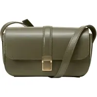 Marc O'Polo Umhängetasche Schultertasche Taris Crossbody Bag Dark Mossy Olive olivgrün