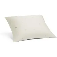 Yumeko Kissenbezug Baumwollsatin 50x60 Weiß - Eco, Bio & Fairtrade