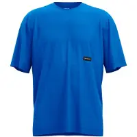 Ortovox Herren 185 Merino Patch T-Shirt (Größe S, blau)