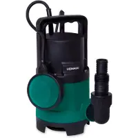 Vonroc Tauchpumpe 400W – 8000 l/h | Schmutz- und Reinwasser