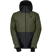 SCOTT Ultimate Dryo 10, Skijacke, Herren, dunkelgrün/schwarz