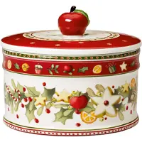 Villeroy & Boch Weihnachts-Gebäckdose Villeroy & Boch Rot