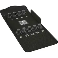 Wera 9402 Textile Box 8740 C HF 1, leer, Schwarz, Textil, China, 155 mm, 135 mm, 55 mm
