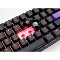 Ducky One 2 Pro Mini, Kabelgebunden, USB, Mechanischer Switch, QWERTZ, RGB-LED, Schwarz