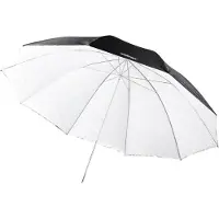 Walimex 2 In 1 Reflex-und Transparenter Regenschirm 150 Cm