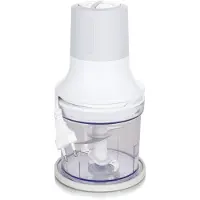 Emerio Zerkleinerer 260 W – 500 ml – 2 Stufen – Kunststoffbehälter – 4 Edelstahlmesser – rutschfeste Füße – Kabelaufbewahrung – MC-122649.2