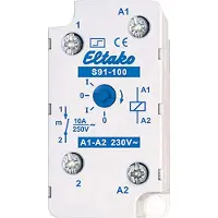 Eltako S91-100-230V, Weiß, CE, 250 V, 10 A, 26 x 32 x 50 mm