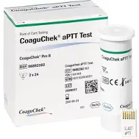 CoaguChek aPTT Test 2x24 St Teststreifen