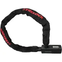 Trelock Kettenschloss BC 480 Code 110cm, Ø7mm, schwarz, ohne Halter