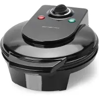 Emerio WM-131149 Waffeleisen Antihaftbeschichtung, BPA-frei Schwarz