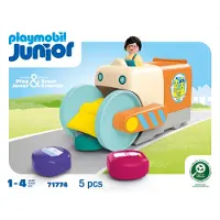 Playmobil Junior: Müllwagen-bauspiel