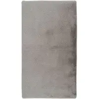 Kayoom Badematte "Rabbit Light", rutschhemmend beschichtet, fußbodenheizungsgeeignet, weiche Kaninchenfell Haptik, Badezimmer, Kinderzimmer, Schlafzimmer