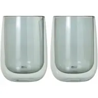AdHoc Teeglas Duo Glas Grau 400 ml (2-teilig)