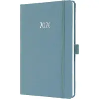 Sigel Wochenkalender Jolie 2026, ca. A5, blau