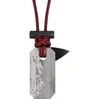 Wazoo Survival Gear Viking Spark Necklace Black