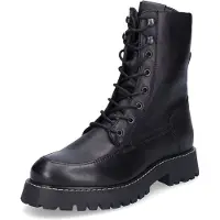 Palpa Stela Schnürstiefel Schwarz