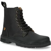 El naturalista Unisex. 252641101005_001 Arizona Lederstiefel Schwarz (37), Wohnung, Schnürsenkel, Lässig