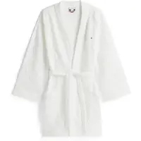 Tommy Hilfiger Bademantel Damen Baumwolle weiß, M 779405-0001-09920